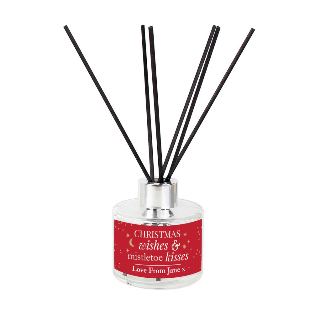 Personalised Christmas Wishes Reed Diffuser £13.49